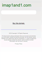 Mobile Screenshot of imap1and1.com